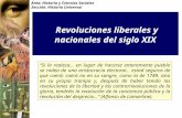Revoluciones liberales y nacionales del siglo xix e imperialismo