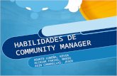 HABILIDADES DE COMMUNITY MANAGER