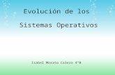 Evolucion de los sistemas operativos