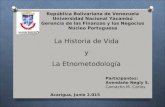 MÉTODO HISTORIA DE VIDA Y ETNOMETODOLOGIA