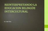 Reinterpretacion de la educacion bilingüe intercultural