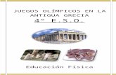 Juegos olimpicos en la antigua grecia