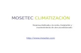 Microclimas- MOSETEC