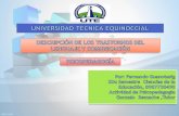 UTE-DESCRIPCION DE LOS TRASTORNOS DEL LENGUAJE Y COMUNICACION