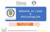 Gobierno en Línea y Anticorrupción