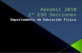 Aerobic 2010 grupos 2º ESO Secciones