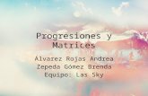 Progresiones y matrices_