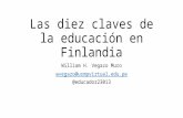 Las diez claves de la educación en Finlandia