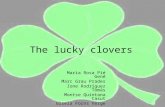 The lucky clovers