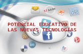 Potencial educativo de las nuevas tecnologías