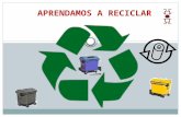 Aprendamos a reciclar