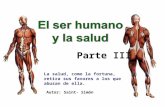 El ser humano y la salud parte iii