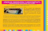 Brochure del Grupo de Trabajo para la Prevención del Embarazo Adolescente y Reducción de la Mortalidad Materna de Junín.