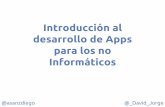 JustiApps - Introducción al desarrollo de Apps para los no informáticos