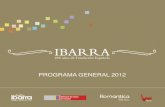 Programa de fiestas Ibarra 2012
