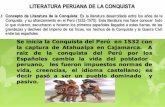 Literatura Peruana de la Conquista