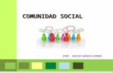 COMUNIDAD SOCIAL