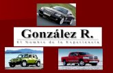 Gonzalez R