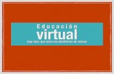 Educación virtual, más que una plataforma