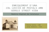 Enriquiment d'una col·lecció de postals amb Google Street View