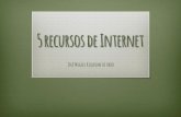5 recursos de Internet. José Miguel Riquelme de Haro.