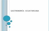 Gastronomía ecuatoriana