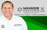 "Derecho a la ciudad y futuro sustentable", Propuesta Salvador Treviño Garza,  Eje 3.