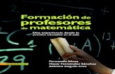 Formación de profesores de matemáticas