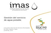 Gestión del servicio de agua potable en el municipio Sucre del estado Miranda. La experiencia del Instituto de Aguas y Acueductos (IMAS)