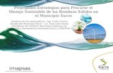 Principales estrategias para procurar el manejo sostenible de los residuos sólidos en el Municipio Sucre del estado Miranda