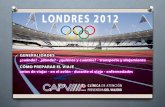 Olimpiadas 2012 Medicina del Viajero