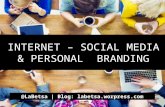 Personal branding en Internet y Redes Sociales