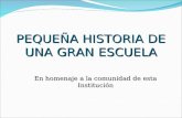 Historia Escuela Ladislao Navarro