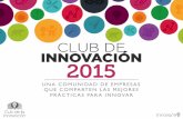 Club de innovación - The First Mile of Innovation
