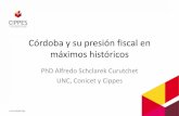 Córdoba y su presión fiscal en máximos historicos