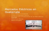 Mercados eléctricos de Guatemala