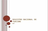 Registro nacional de turismo - RNT