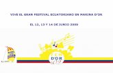 Festival Ecuatoriano En Marina Dor