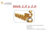 Web 1.0 y 2.0 presentacion power point  pinto quintero