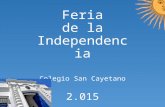 COLEGIO SAN CAYETANO - Feria de la independencia 2015