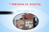 Portafolio digital claret sananbria