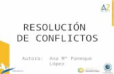 Resolución de conflictos marzo 2015