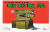 Geka Multi (catálogo 1969 y manual 1971)