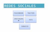 Presentación de las Redes Sociales