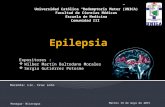 epilepsia historia  definicion  epidemiologia  fisiopatologia  diagnostico