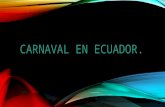 Carnaval en ecuador