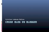 Crear blog en blogger cristian ledesma