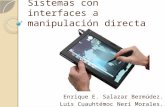Sistemas con interfaces a manipulación directa