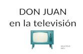 Don Juan en la televisión