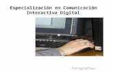 Especialización en ComunicacióN Interactiva Digital